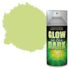 Rust-Oleum Glow in the dark Green Matt Multi-surface Spray paint, 150ml