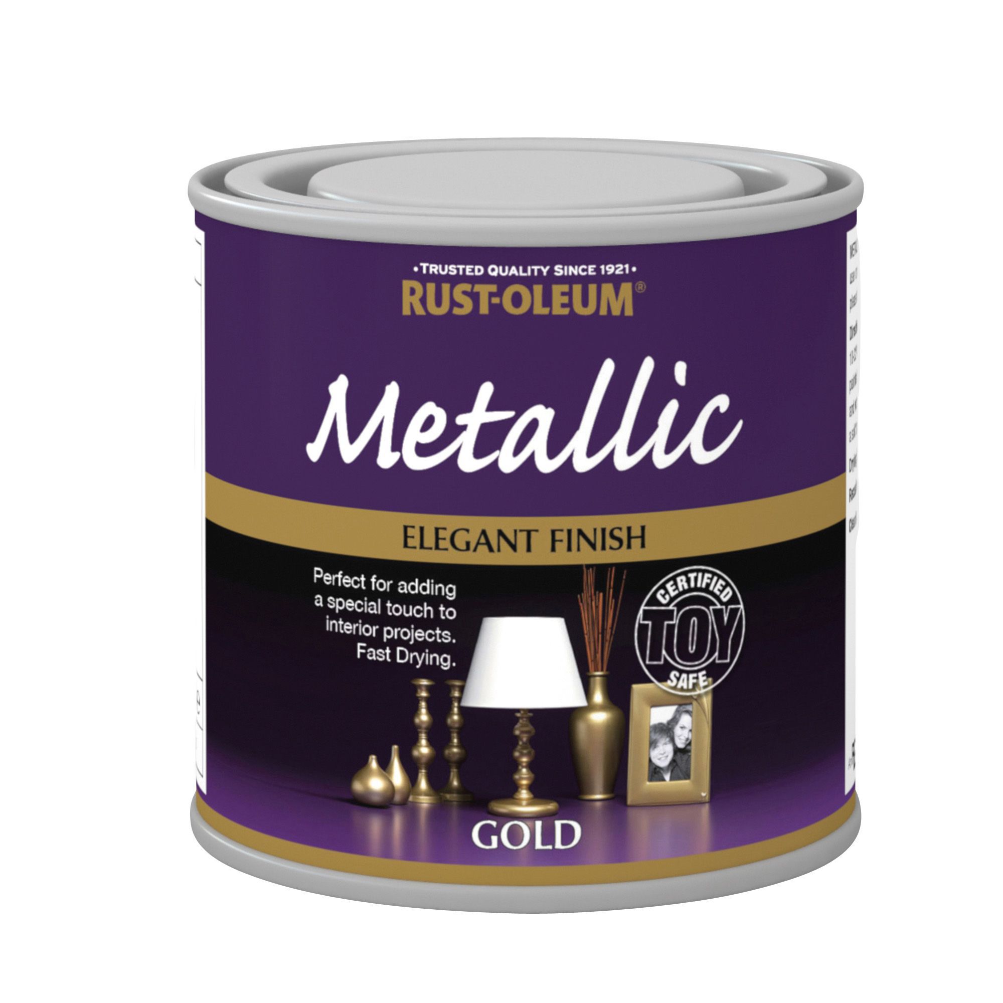 Rust Oleum Gold effect Multi surface Special effect paint 250ml