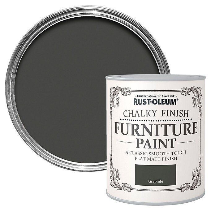 Rust-Oleum Chalkboard Paint Black Matt 750ml