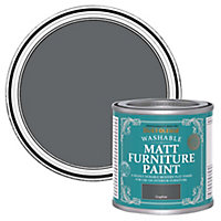 Rust-Oleum Graphite Matt Furniture paint, 125ml