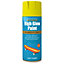 Rust-Oleum High Glow Yellow Matt Fluorescent effect Multi-surface Spray paint, 400ml