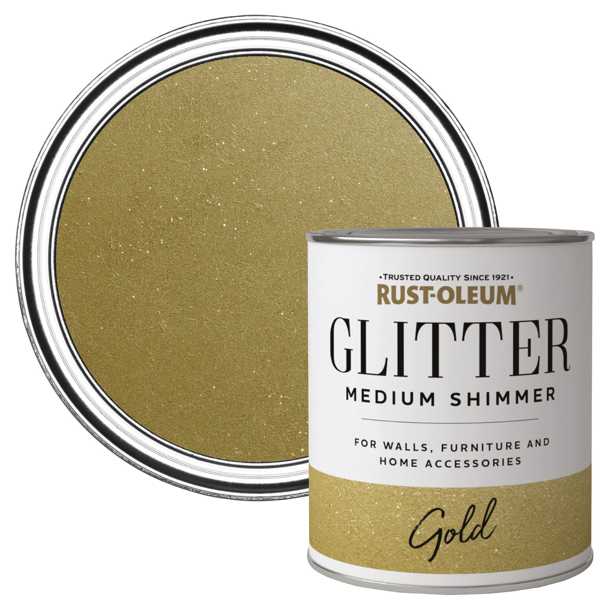 Rust-Oleum Super Sparkly Glitter Gold 250ml