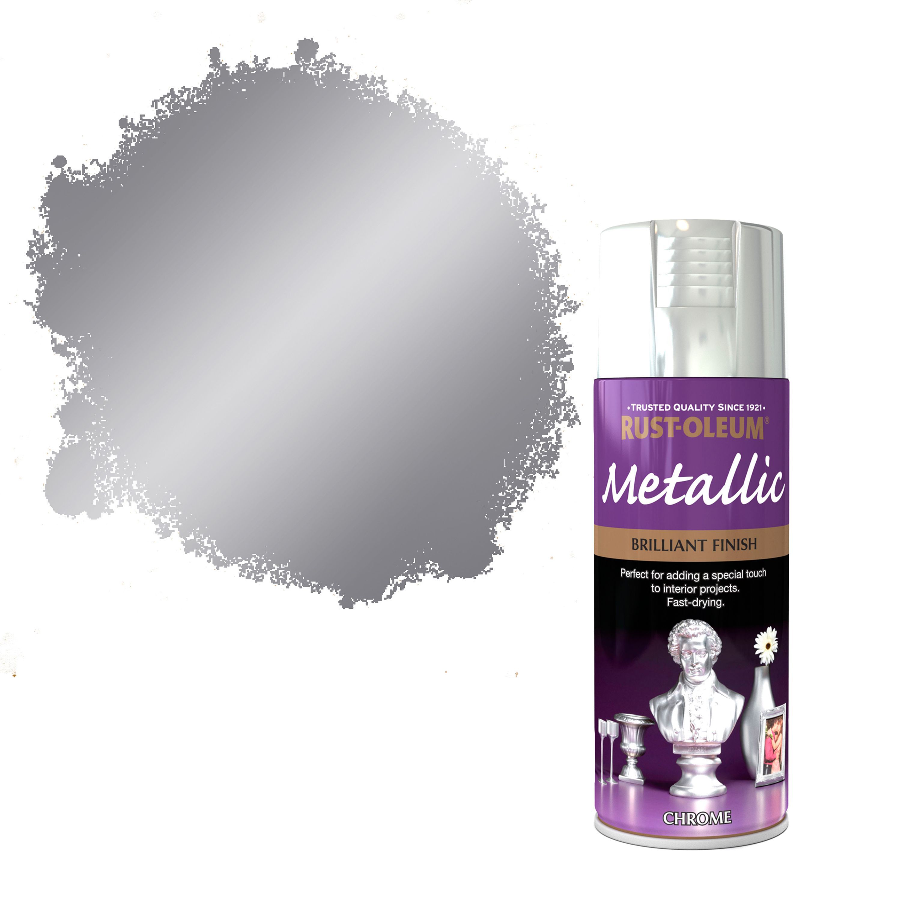 Has anyone used Rust-oleum Chrome spray paint? Does it work and how  effective is it? : r/modelmakers