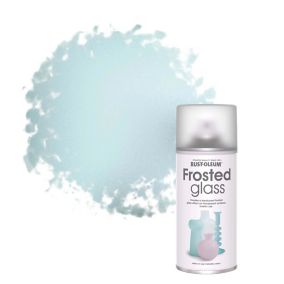 Rust-Oleum Mint Matt Frosted glass effect Topcoat Spray paint, 150ml