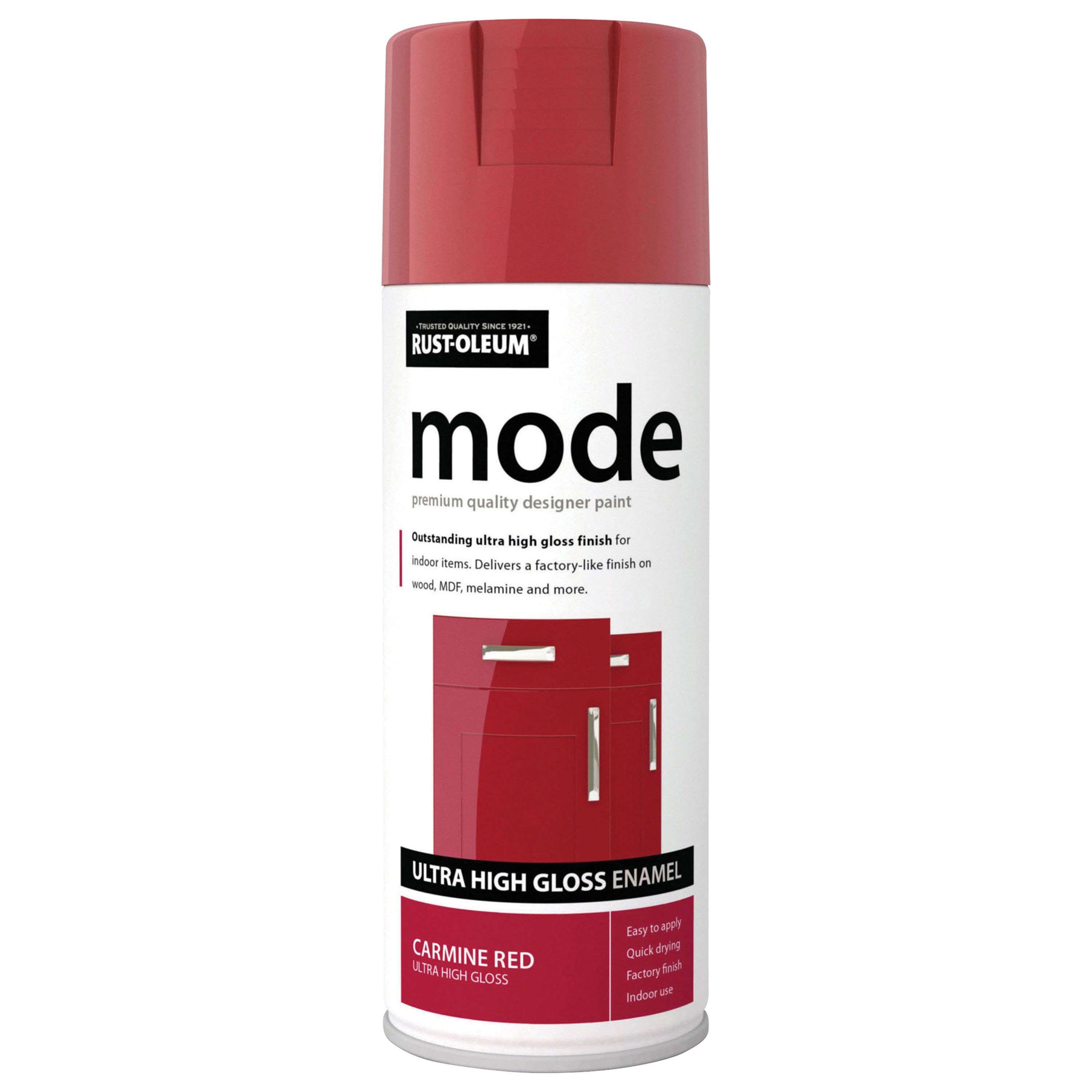 Rust-Oleum Mode Carmine red Gloss Multi-surface Spray paint, 400ml