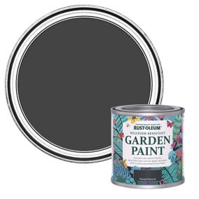 Rust-Oleum Natural Charcoal Matt Multi-surface Garden Paint, 125ml Tin