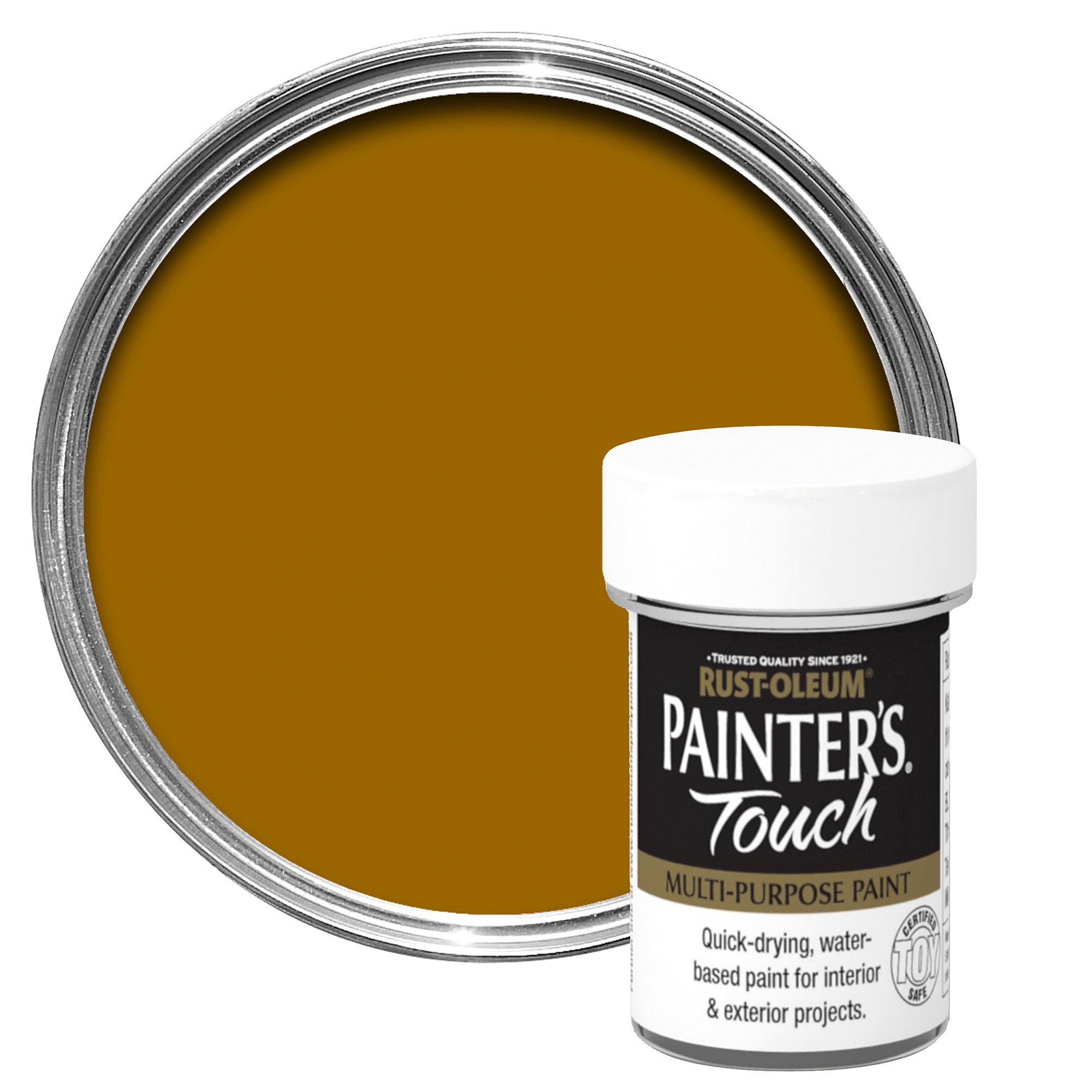 Rust-Oleum Painter's touch Antique gold effect Gloss Multi-surface