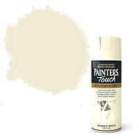 Rust-Oleum Painter's Touch Antique white Gloss Multi-surface Decorative spray paint, 400ml
