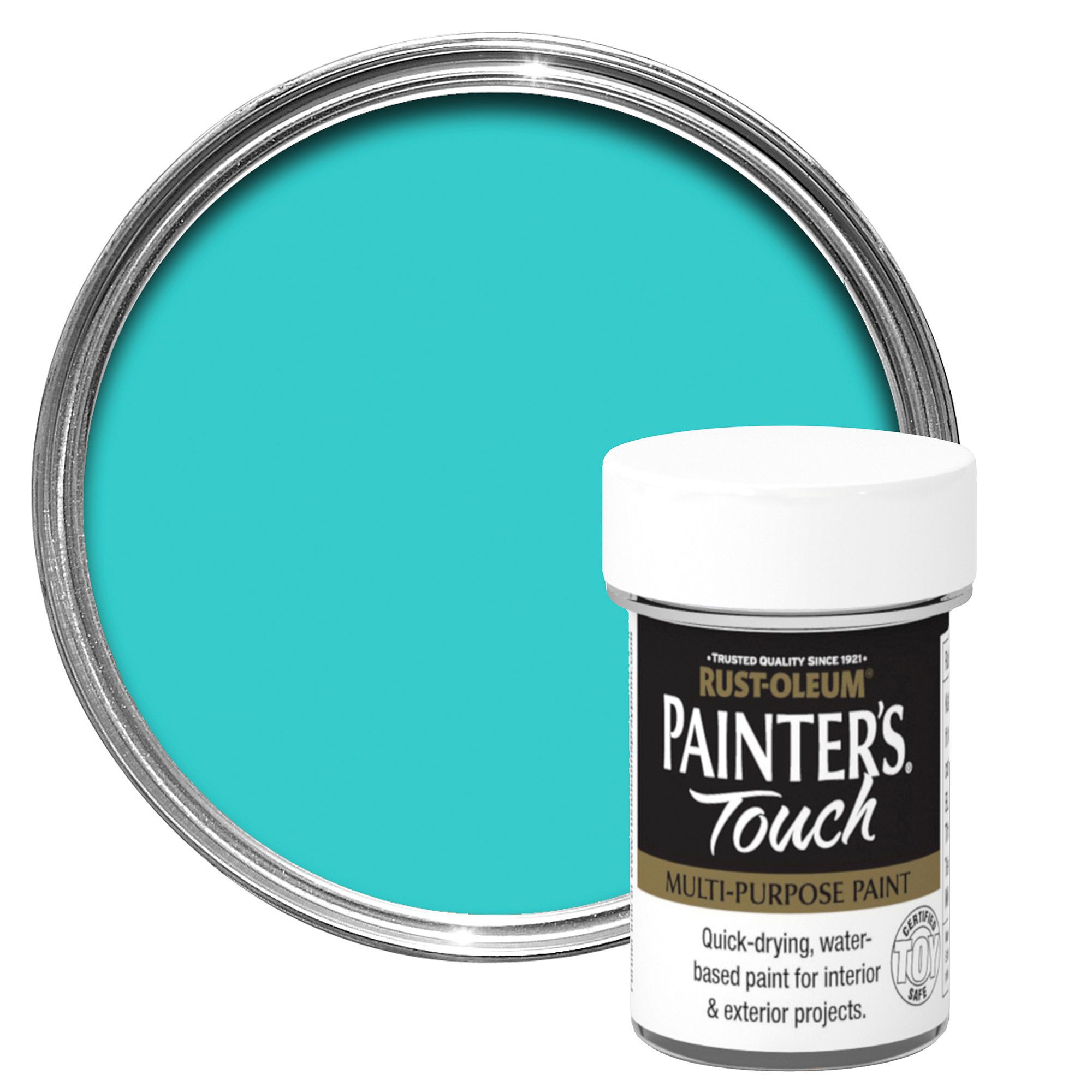 Rust-Oleum Painter's touch Gold effect Multi-surface paint, 20ml