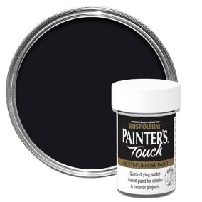 Rust-Oleum Painter's touch Black Gloss Multi-surface paint, 20ml
