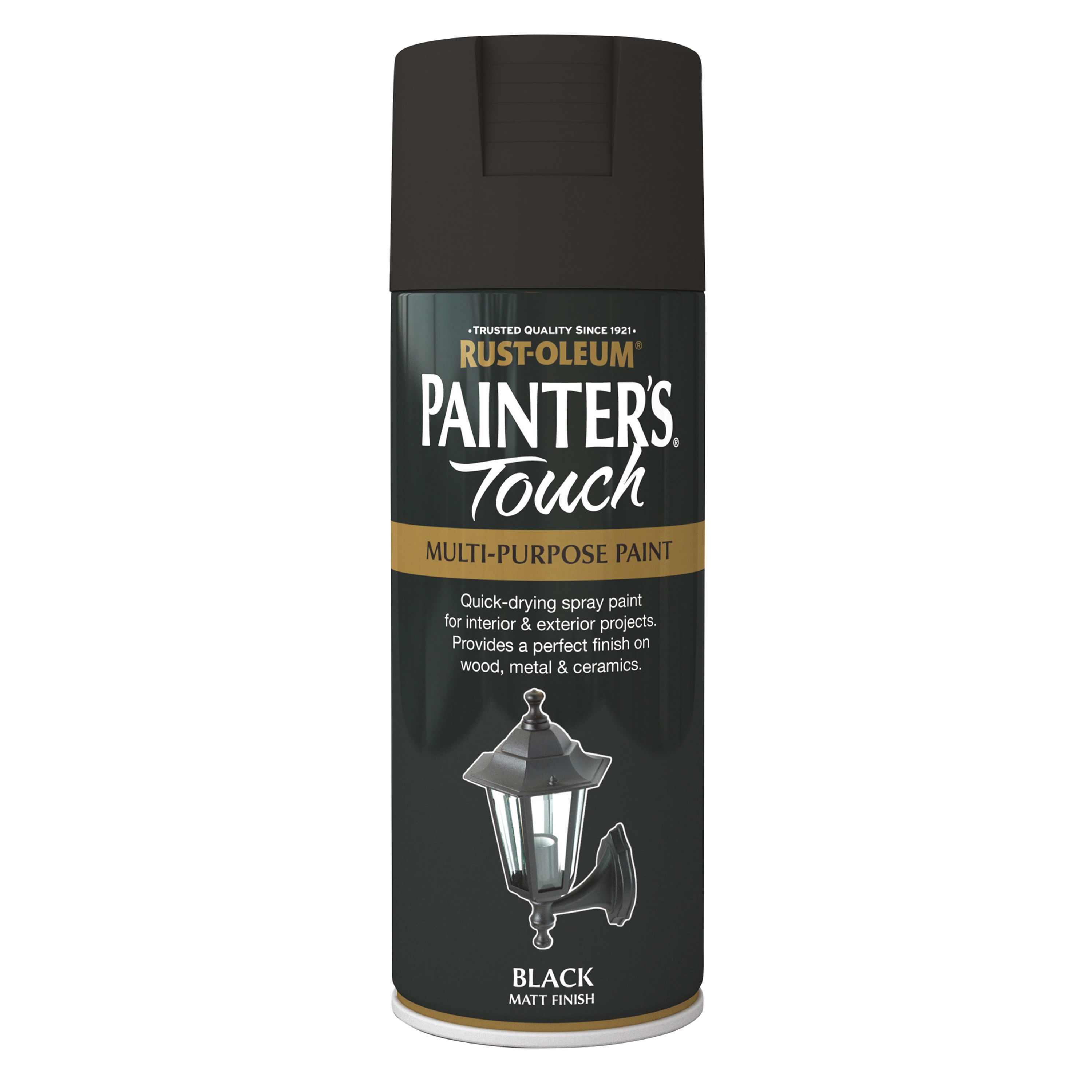 Rustoleum metallic black spray paint shop