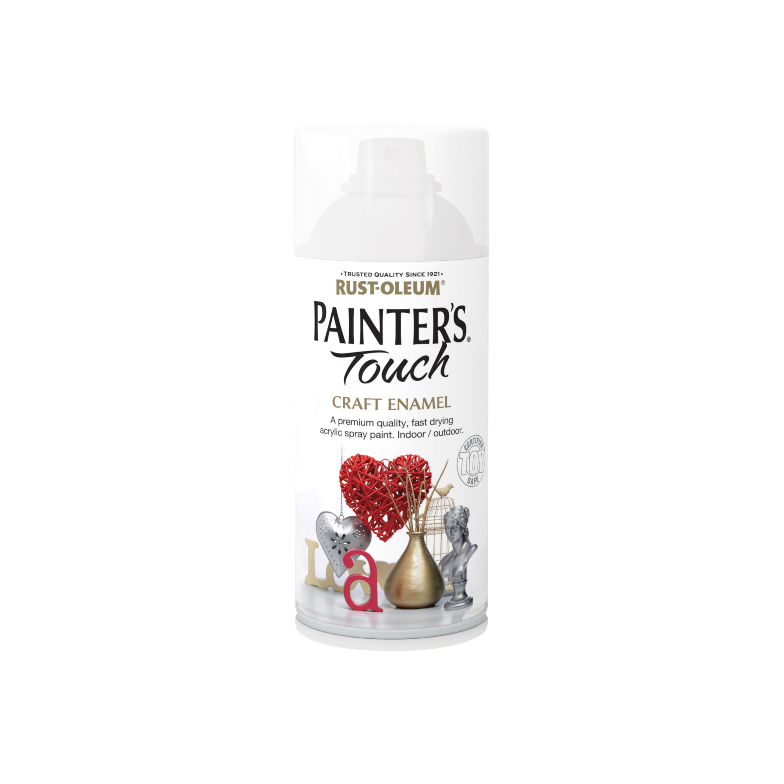 Rust-Oleum Painter's Touch Clear Gloss Multi-surface Varnish Decorative spray paint, 150ml