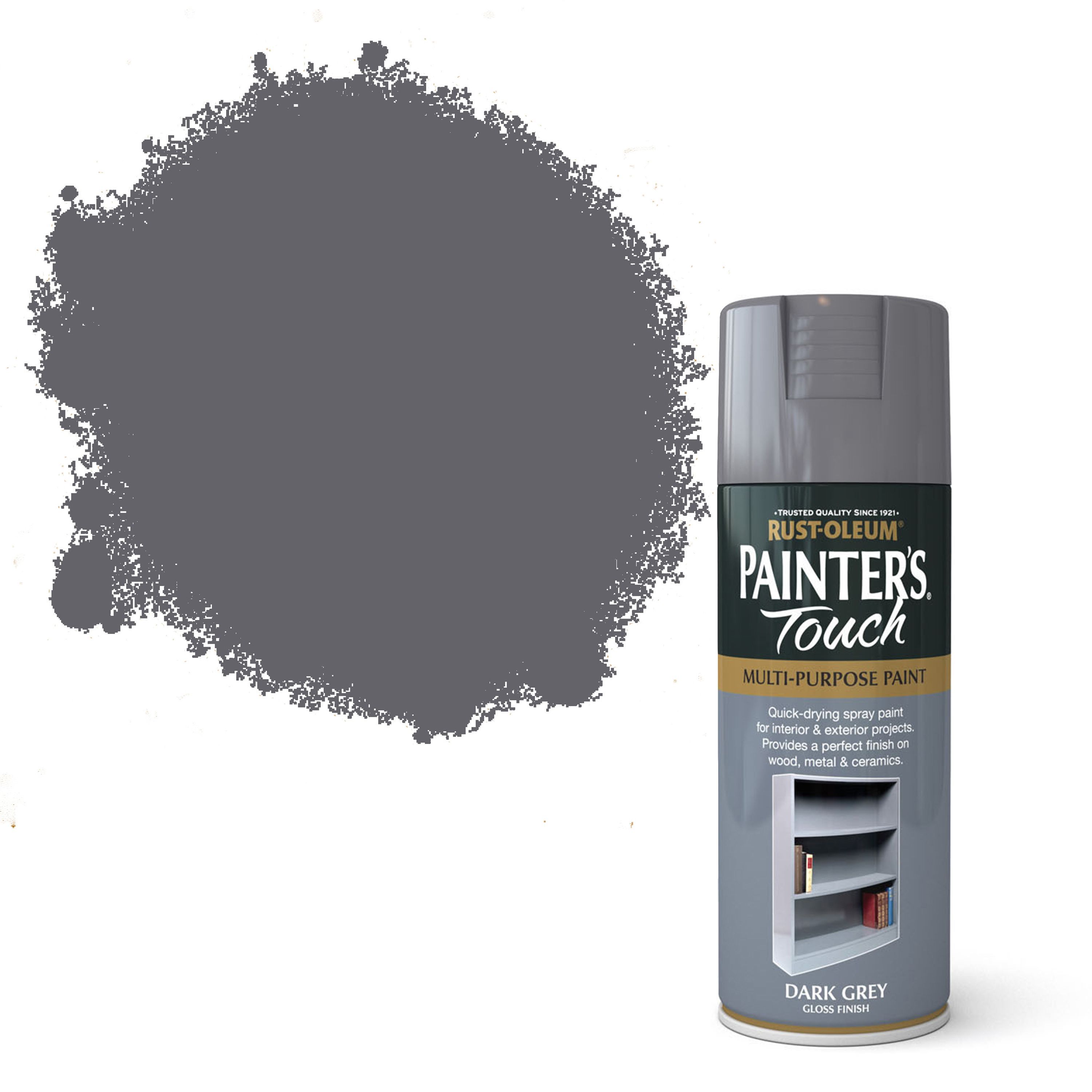 Grey spray deals paint for metal