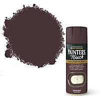 Rust-Oleum Painter's Touch Espresso Satinwood Multi-surface Decorative spray paint, 400ml