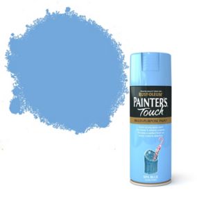 Rust-Oleum Painter's Touch Spa blue Gloss Multi-surface Decorative spray paint, 400ml
