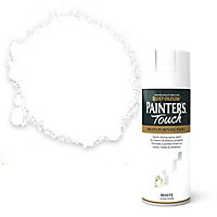 Rust-Oleum Painter's touch White Gloss Multi-surface Decorative spray paint, 400ml