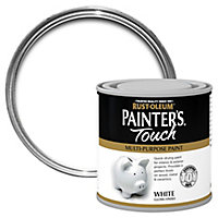 Rust-Oleum Painter's Touch White Gloss Multi-surface paint, 250ml