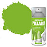 Rust-Oleum Peelable Lime green Matt Spray paint, 150ml