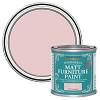 Rust-Oleum Pink Champagne Matt Furniture paint, 125ml