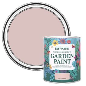 Rust-Oleum Pink Champagne Matt Multi-surface Garden Paint, 750ml Tin