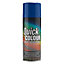 Rust-Oleum Quick colour Blue Gloss Multi-surface Spray paint, 400ml