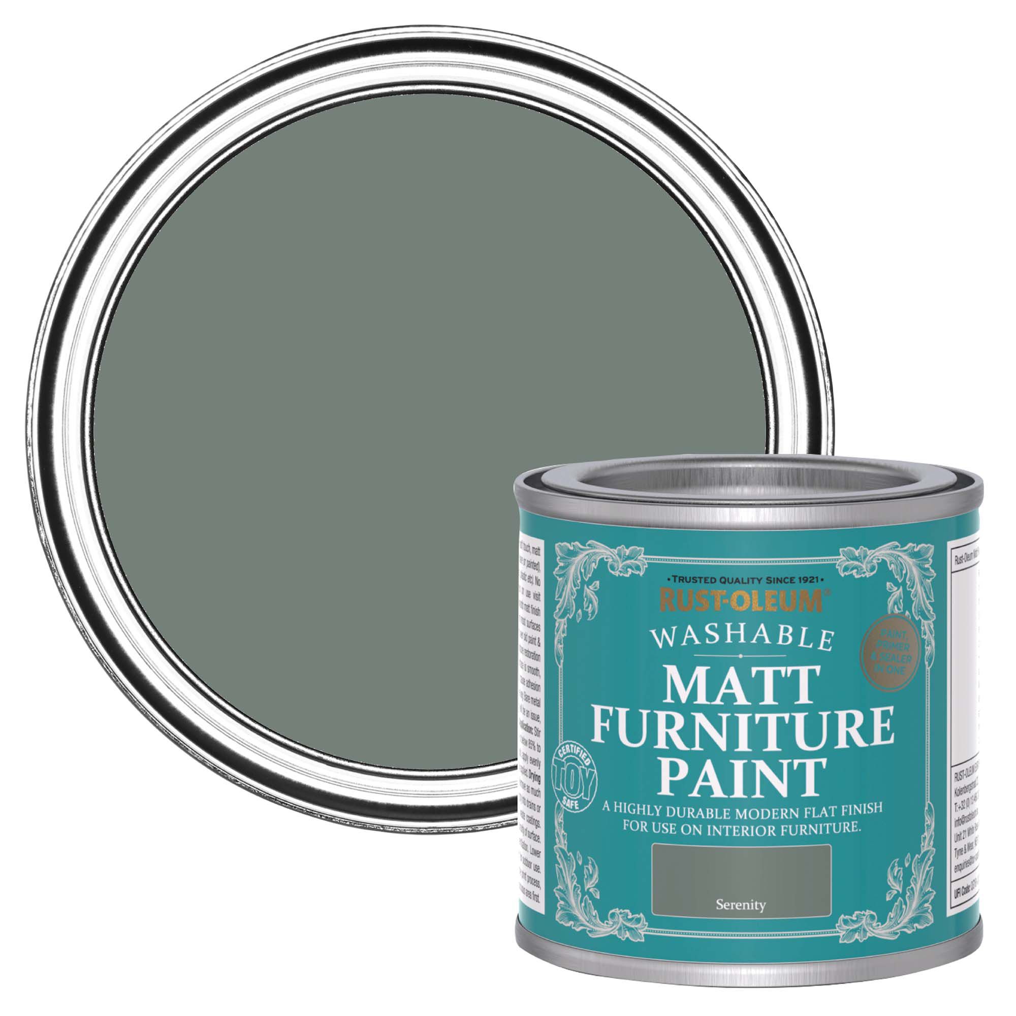 Rust-Oleum Serenity Matt Furniture paint, 125ml