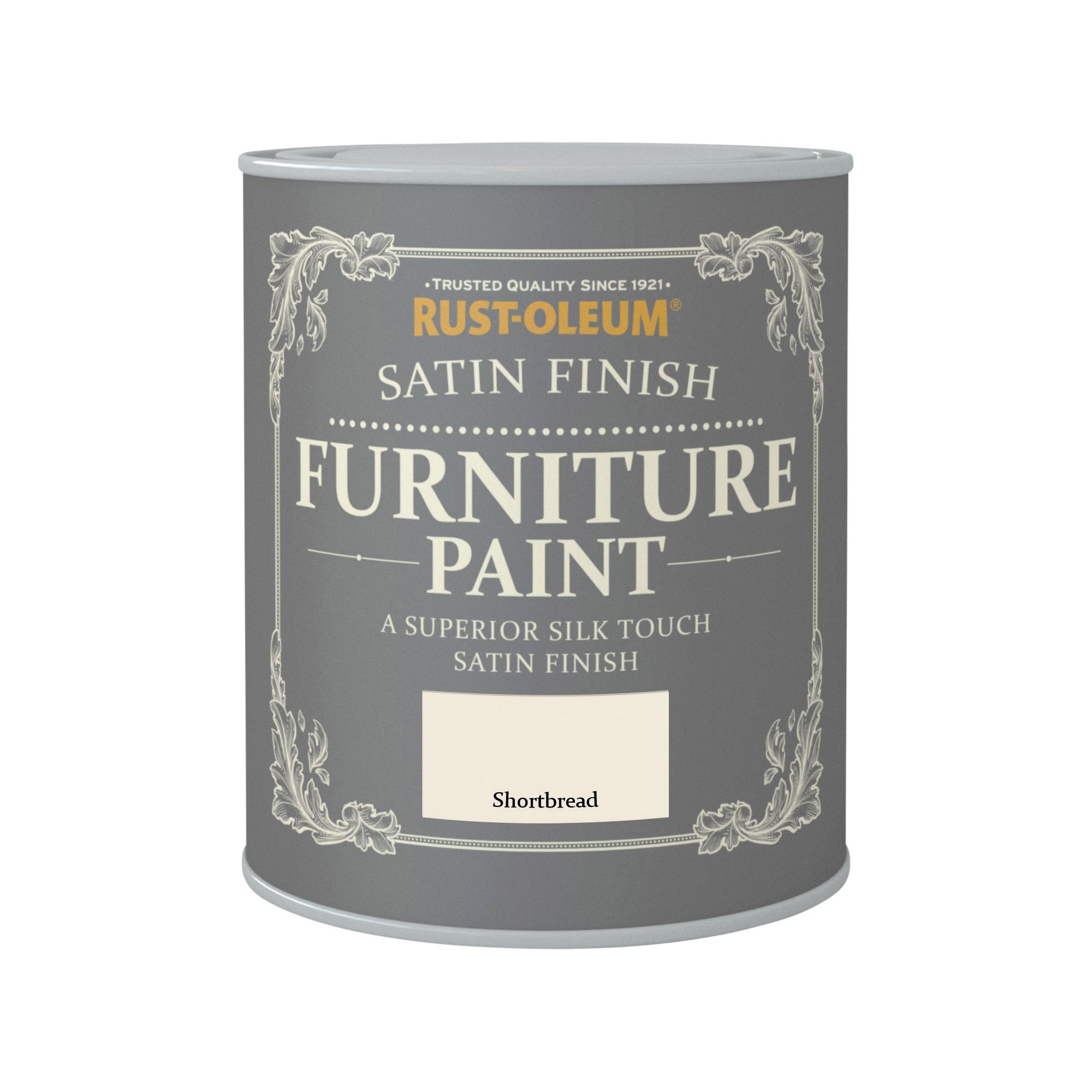 Rust-Oleum Shortbread Satinwood Furniture paint, 125ml | DIY at B&Q