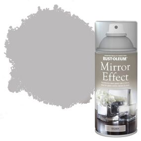 Rust-Oleum Silver mirror effect Multi-surface Spray paint, 150ml