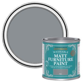 Rust-Oleum Slate Matt Multi-room Furniture paint, 125ml