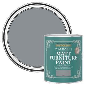 Rust-Oleum Slate Matt Multi-room Furniture paint, 750ml