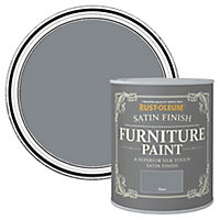 Rust-Oleum Slate Satin Furniture paint, 750ml