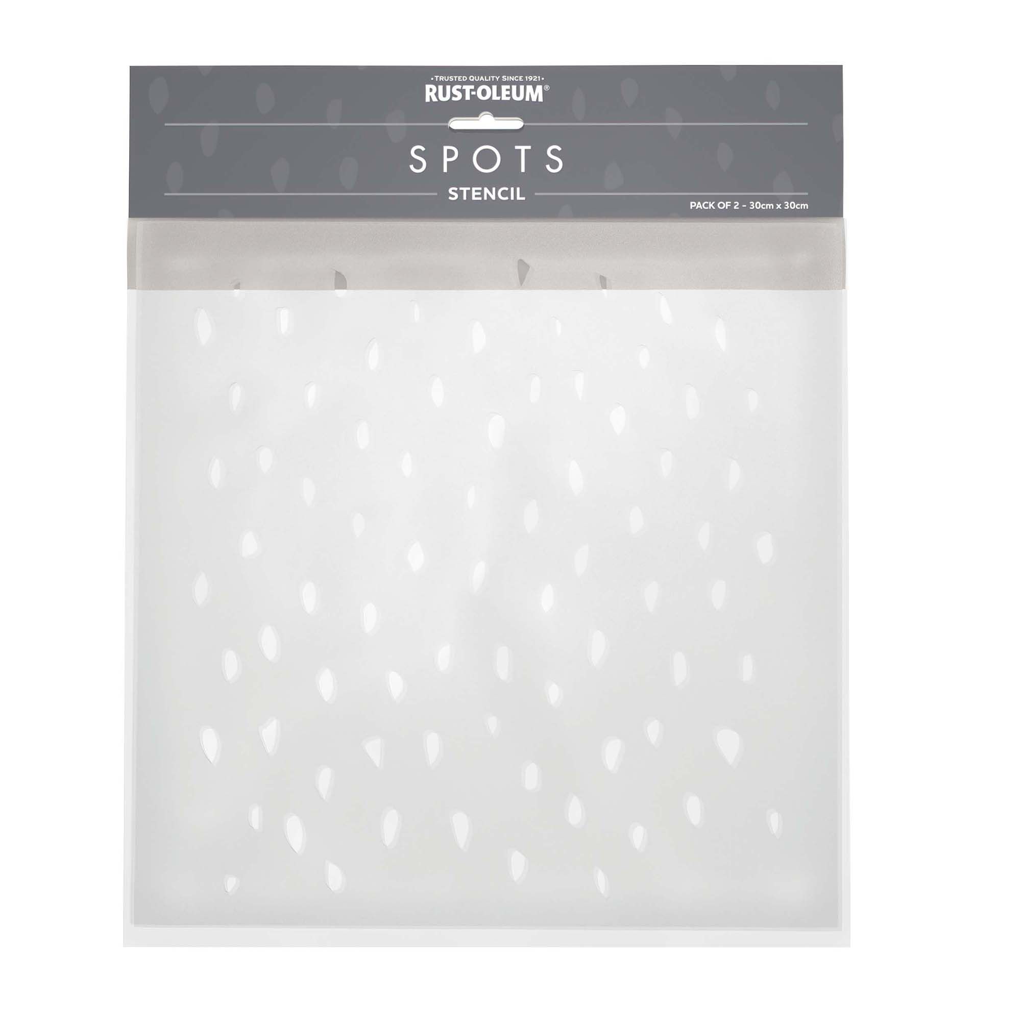 Rust-Oleum Spots Paint stencil, Pack of 2