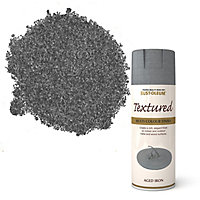 Rust-Oleum Stone Aged iron Textured effect Multi-surface Spray paint, 400ml