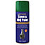 Rust-Oleum Stove & BBQ Green Matt Multi-surface Spray paint, 400ml