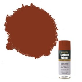 Rust-Oleum Surface primer Red Matt Multi-surface Primer Spray paint, 400ml