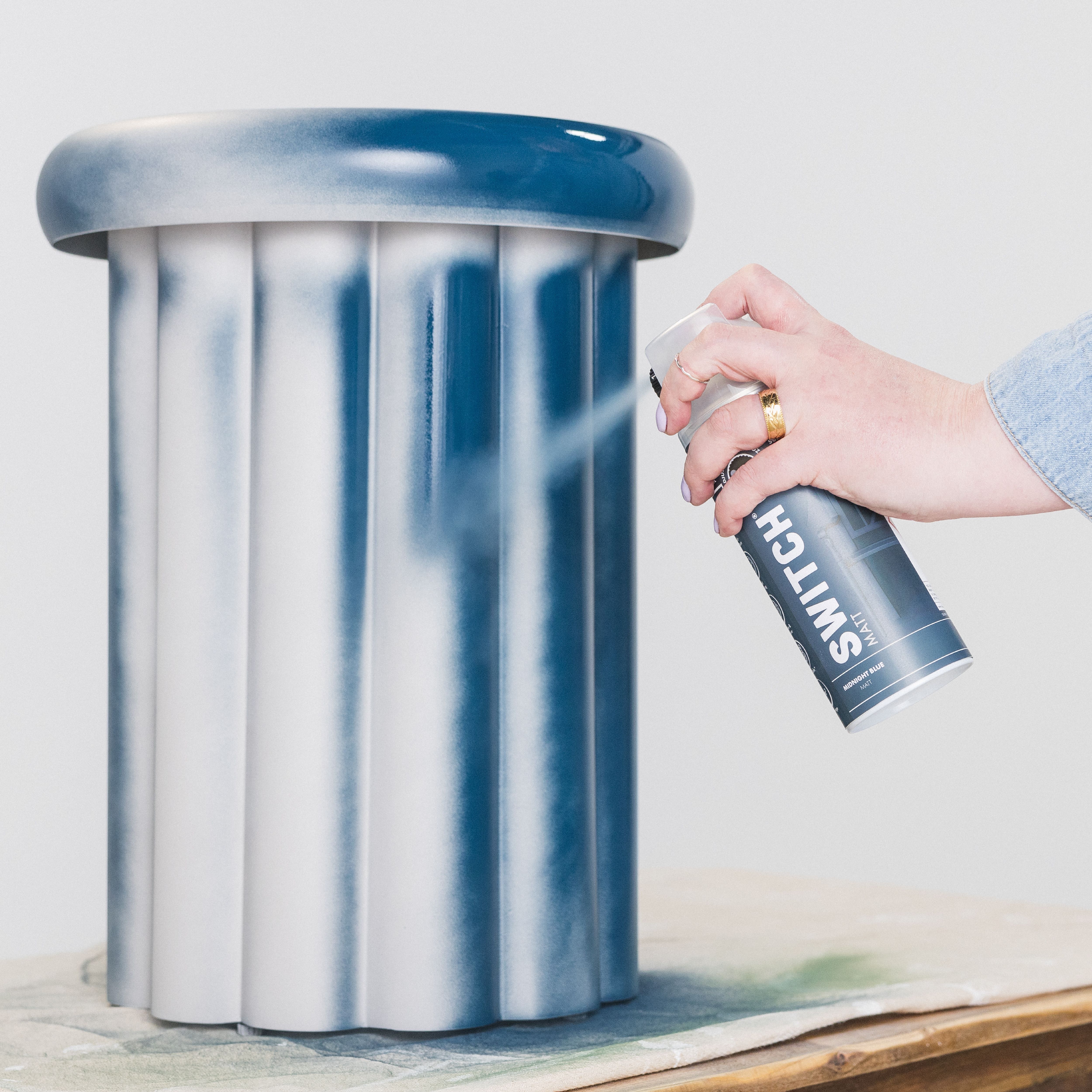Rust-Oleum Switch Midnight Blue Matt Multi-surface Topcoat Decorative spray paint, 400ml