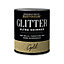Rust-Oleum Ultra Shimmer Gold Glitter effect Mid sheen Multi-surface Topcoat Paint glitter, 750ml