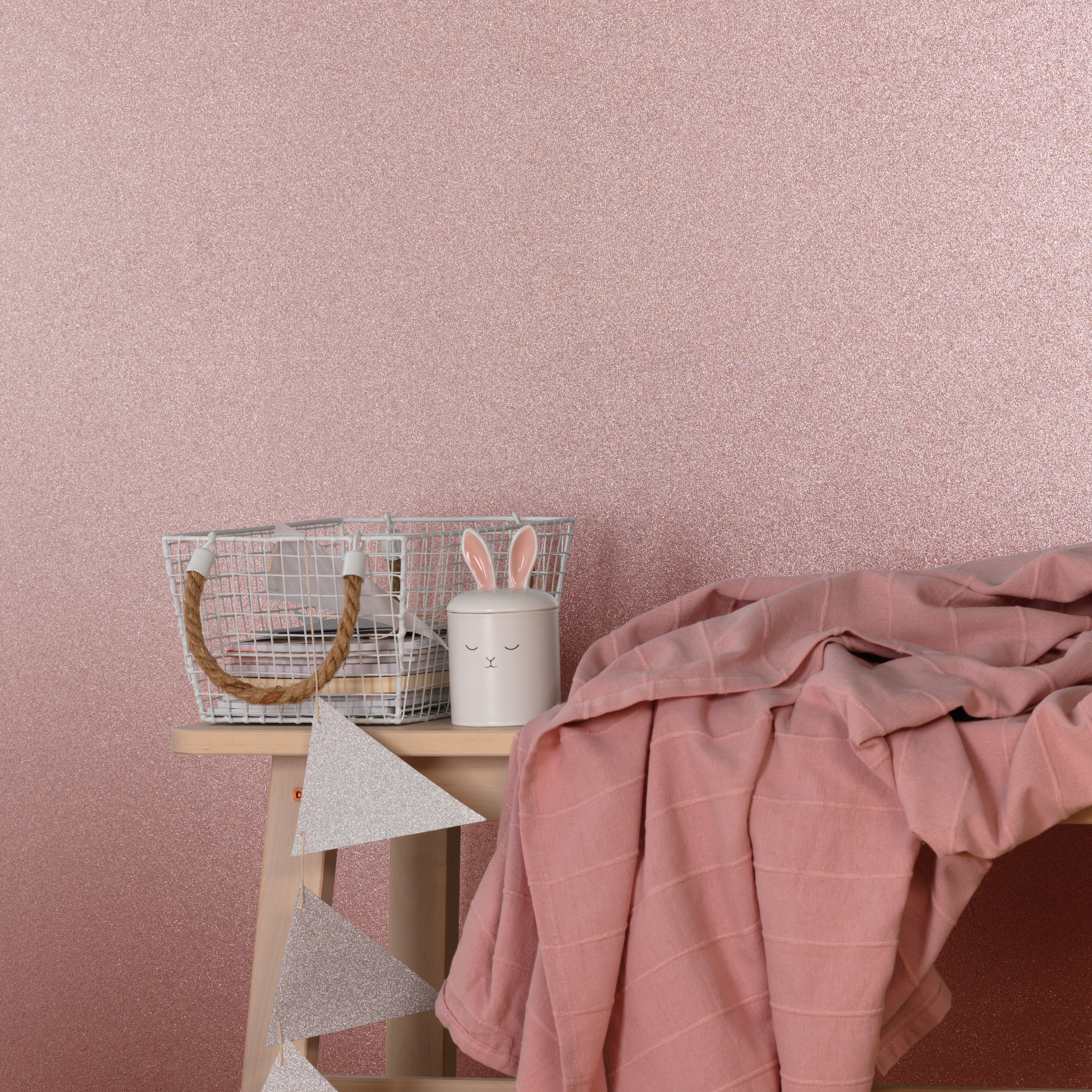 Rust-Oleum Ultra Shimmer Rose Glitter effect Mid sheen Multi-surface Topcoat Paint glitter, 250ml
