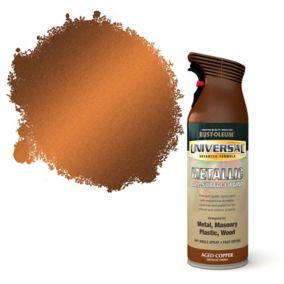 Rust-Oleum Universal Aged copper effect Multi-surface Spray paint, 400ml