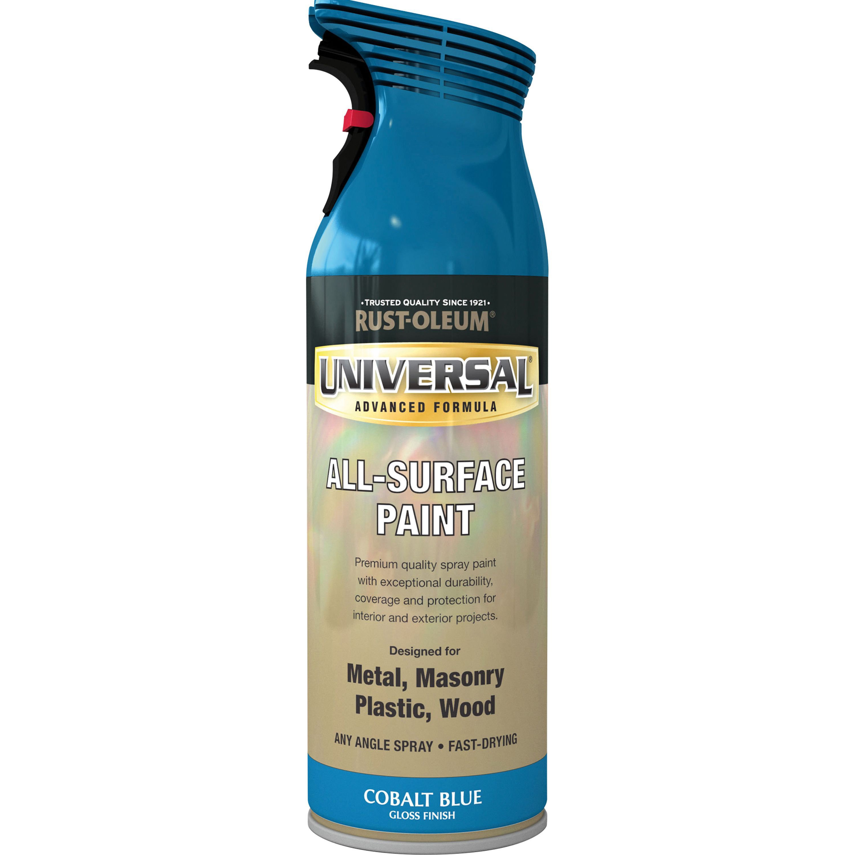 Rust-Oleum Universal Cobalt blue Gloss Multi-surface Protector Spray paint, 400ml