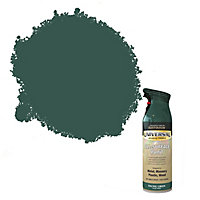 Rust-Oleum Universal Racing green Gloss Multi-surface Spray paint, 400ml