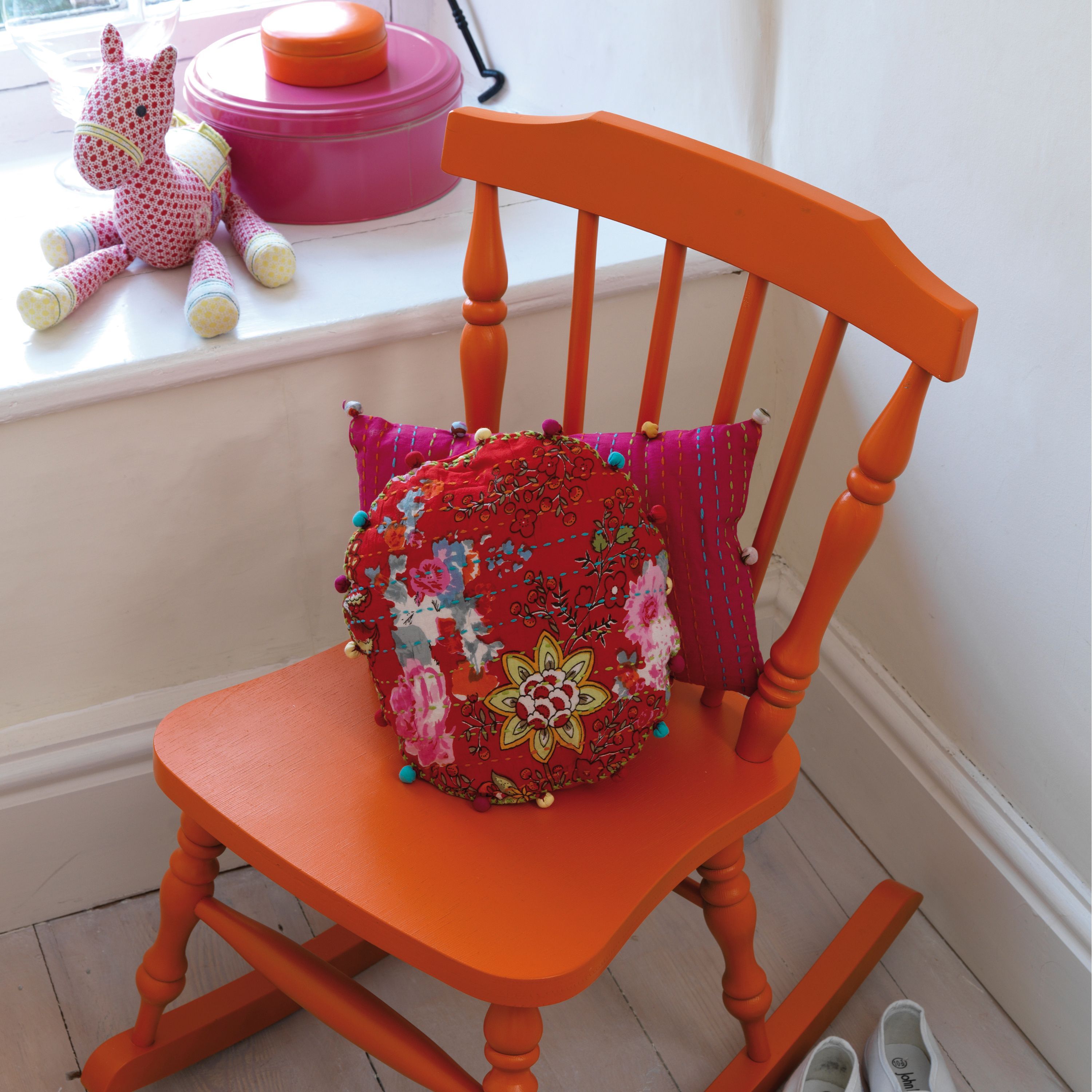 Rust-Oleum Universal Sunset orange Gloss Multi-surface Spray paint, 400ml