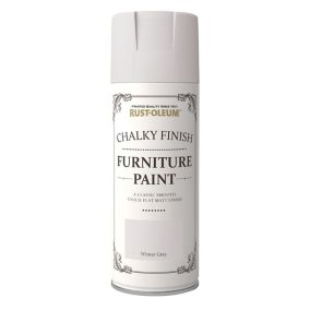 Rust-Oleum Winter grey Chalky effect Furniture paint, 400ml
