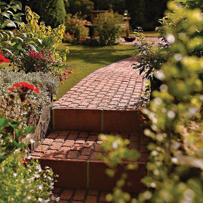 Rustic red Carpet stone 14.9m², Pack of 30