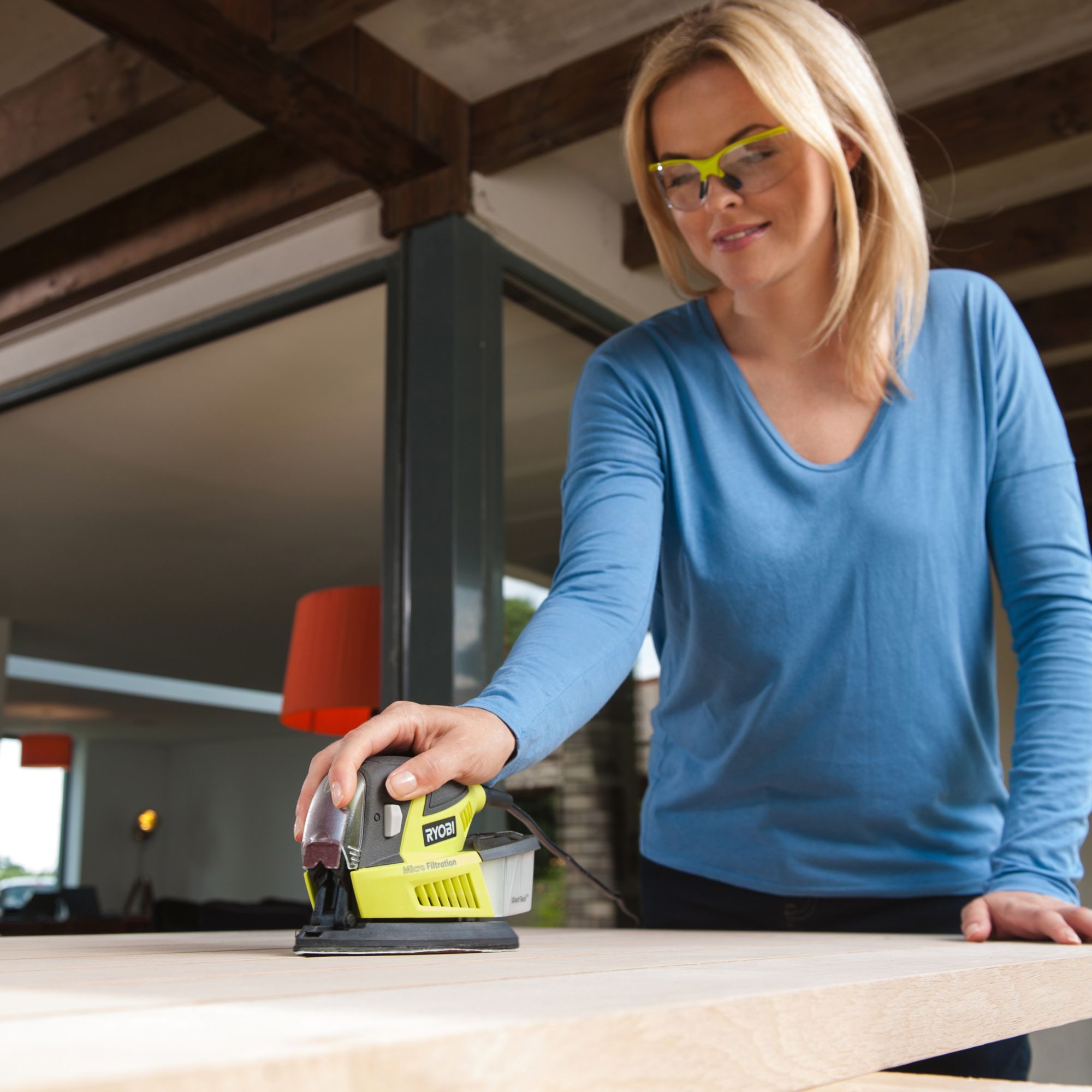 Ryobi discount air sander