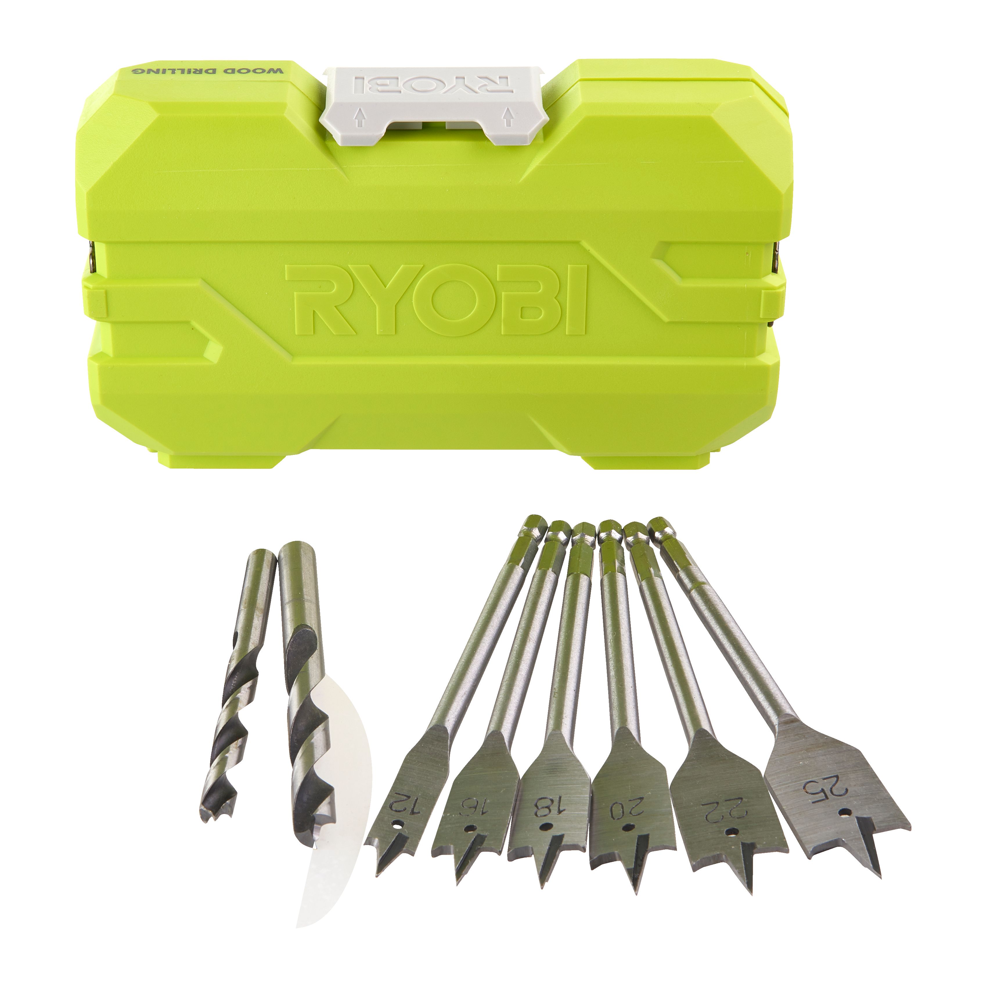 Ryobi 22 piece drill deals bit set