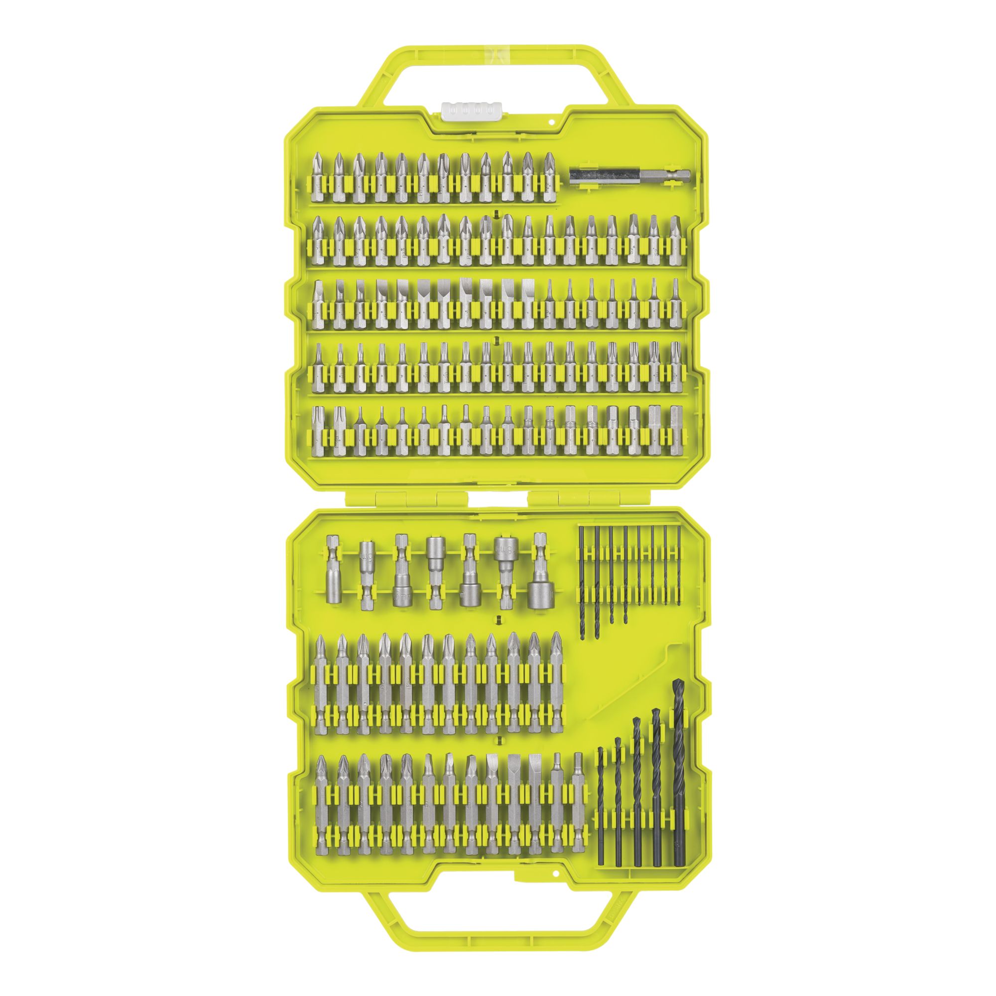 Ryobi 130 piece Straight Mixed Drill bit set RAKDD130B