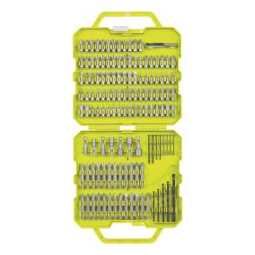 Ryobi 106 piece online drill bit accessory set