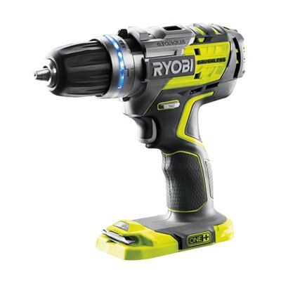 Ryobi 18V Li-ion Brushless Cordless Combi drill) - R18PDBL-0