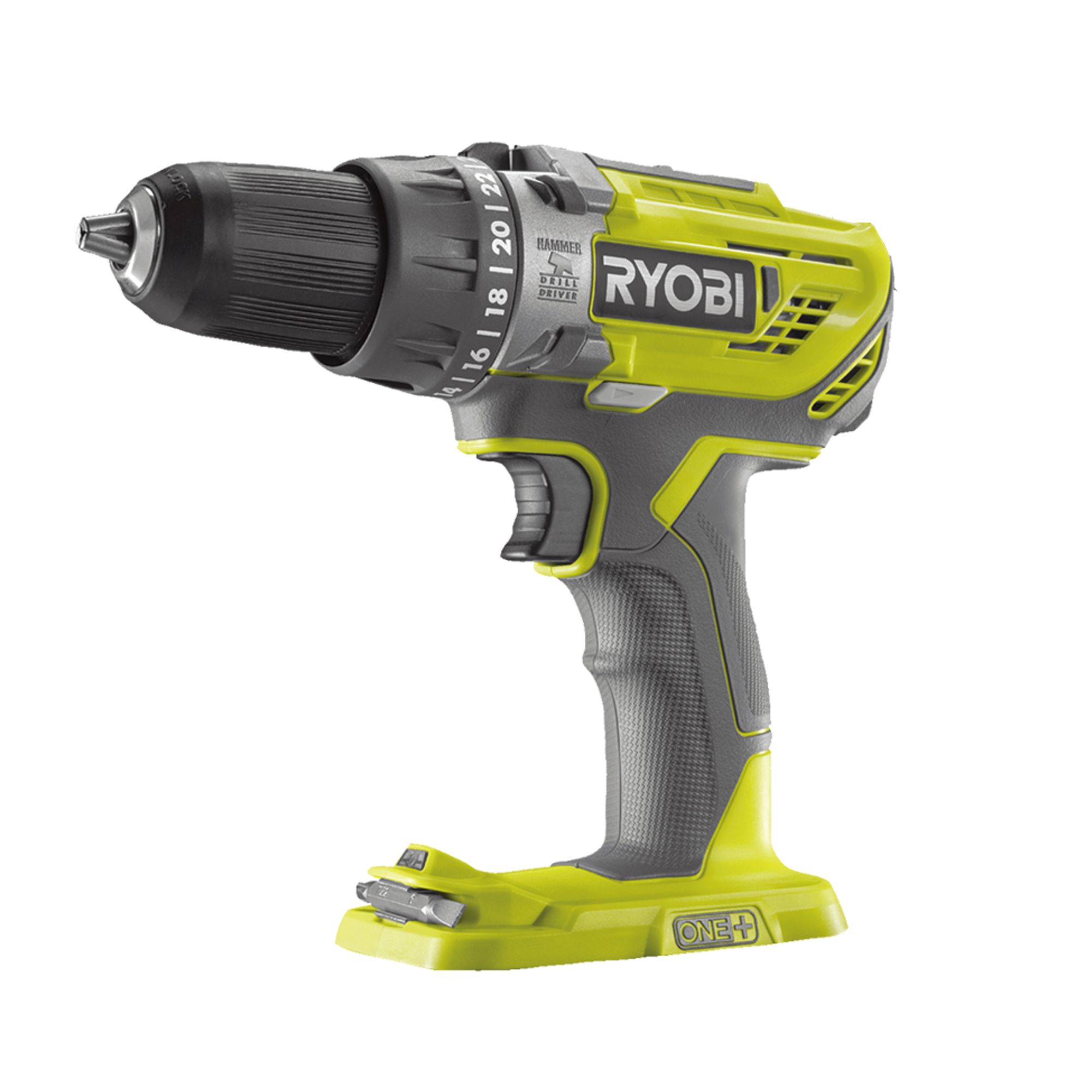 Ryobi 18V Li-ion One+ Brushed Cordless Jigsaw & circular saw (1 x 2Ah & 1 x 4Ah) RCK182L-242S & R18DD3-120S